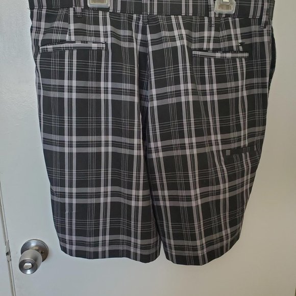 Mens plaid golf shorts Haggar H26 size 40 - Picture 3 of 5